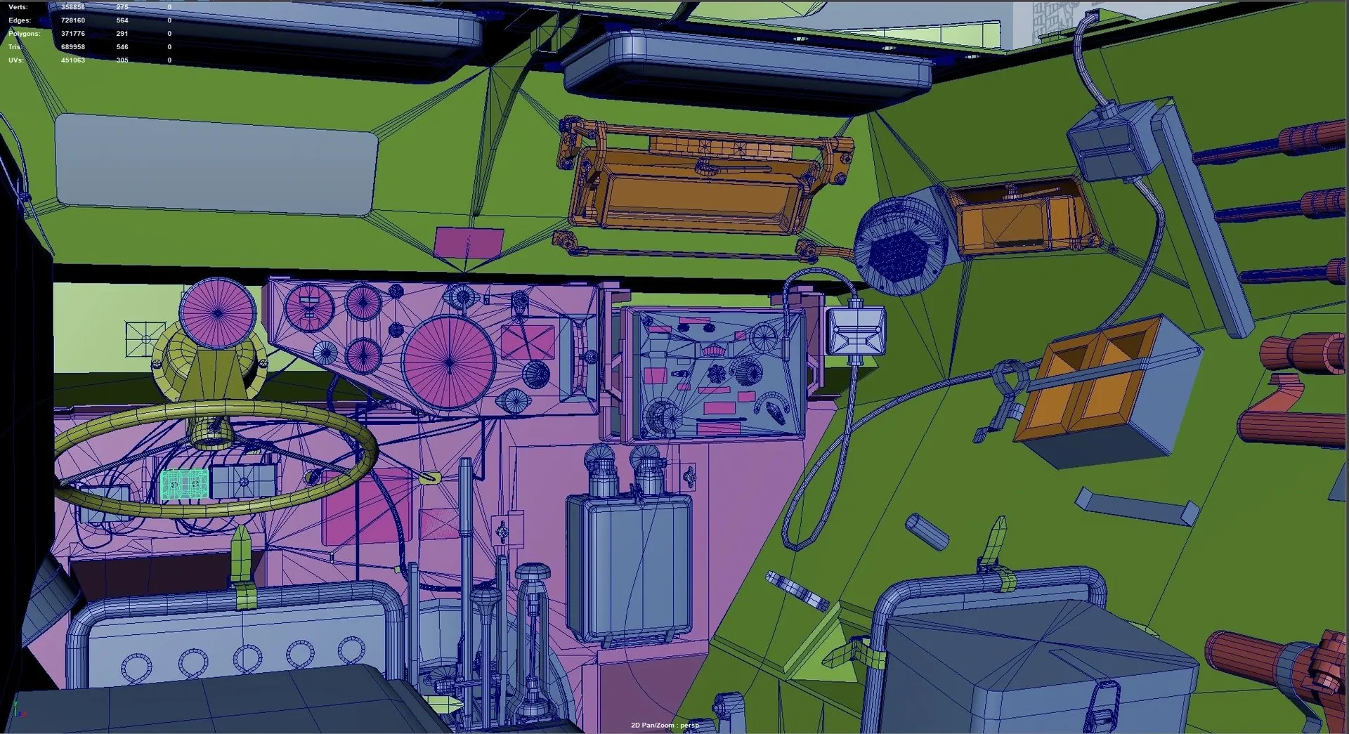 Sd.Kfz.250 driver compartment